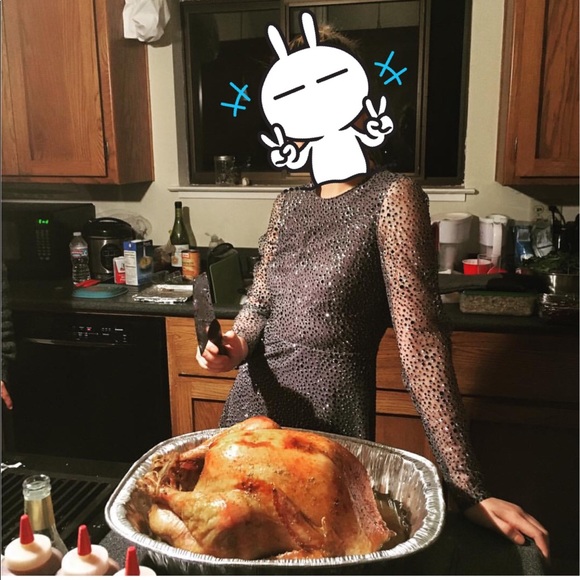 Figure skating red Valentino sparkling fairy dress - Picture 2 of 2